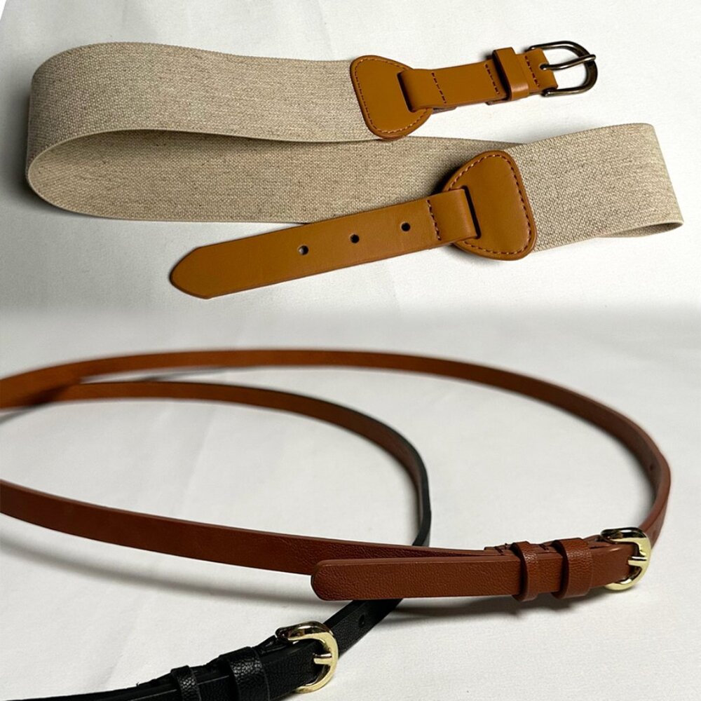 OLD NAVY skinny and stretchy belts